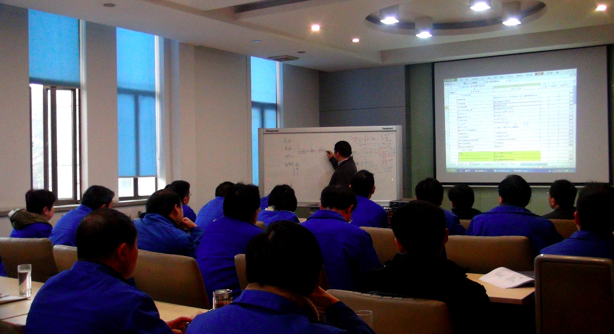 最新の企業ブログについて 細い生産の訓練